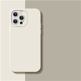 Silikonové pouzdro pro Apple iPhone 12, bílá