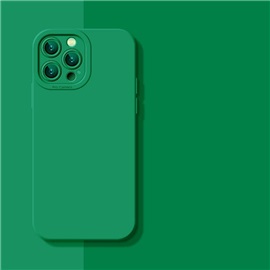 Silikonové pouzdro pro Apple iPhone 12, zelená