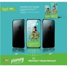 Anti-Spy ochranné prémiové tvrzené sklo 99h pro iPhone 12